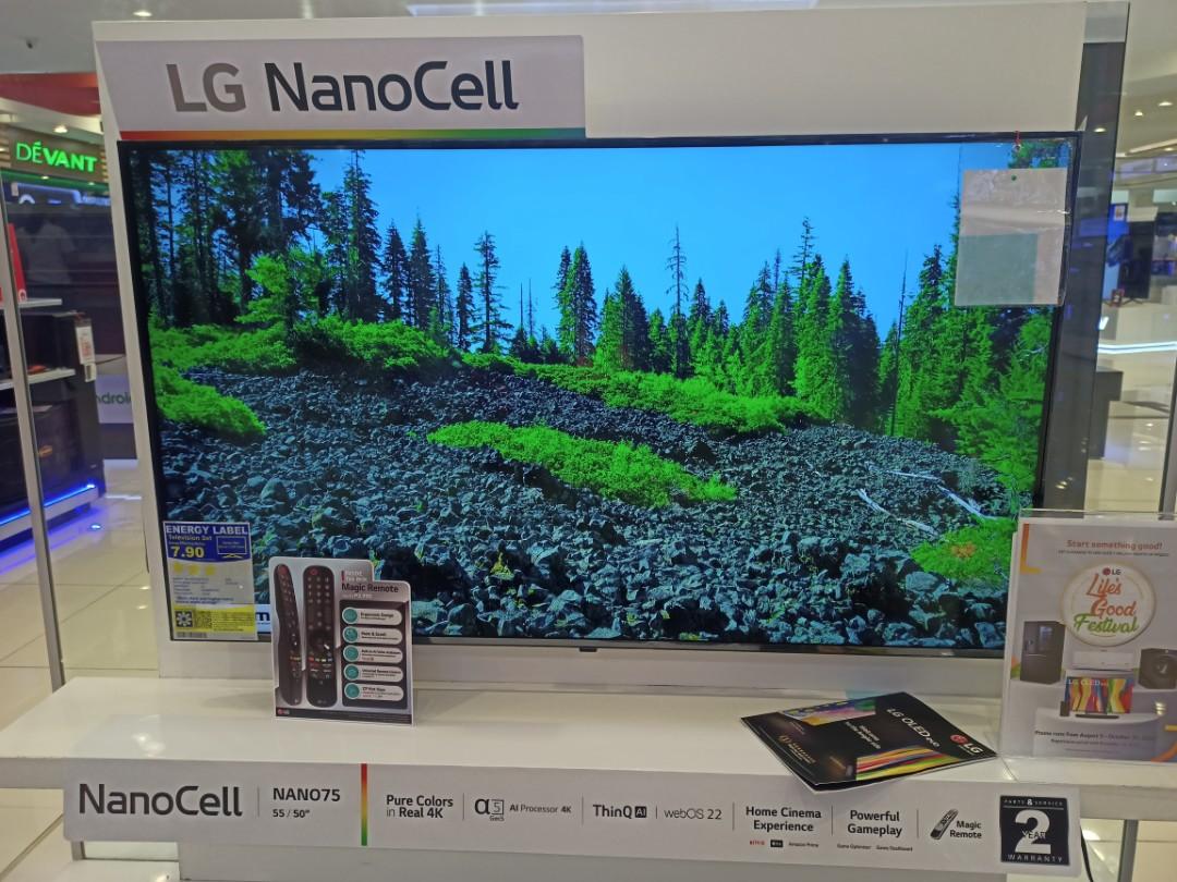 LG 4K NANO CELL TV, TV & Home Appliances, TV & Entertainment, TV on