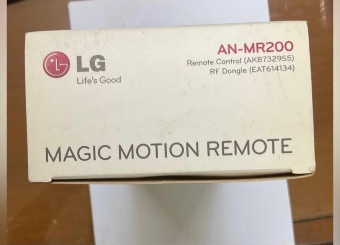 LG magic motion remote control AN-MR200, TV & Home Appliances, TV ...
