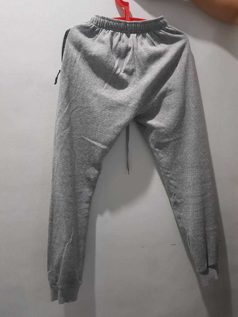 Light Grey Jogger Pants, Men's Fashion, Bottoms, Joggers on Carousell