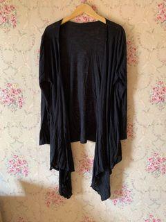 Long Black Cardigan