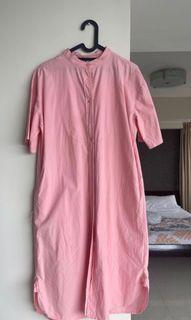Long dress menyusui ibu hamil mirror sister | not duma zara uniqlo
