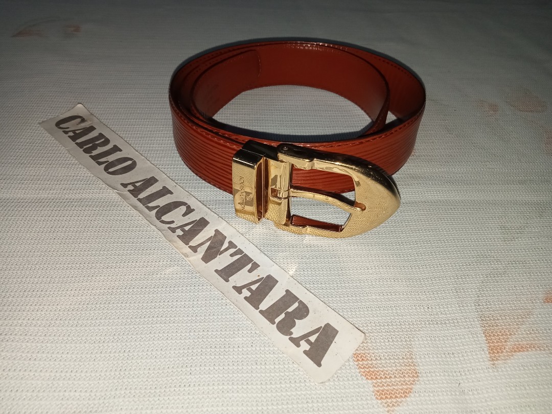 louis vuitton leather belt
