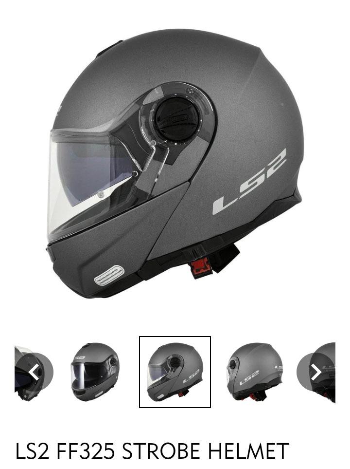 LS2 Strobe Modular Helmet, Motorbikes, Motorbike Parts & Accessories, Helmets and other Riding
