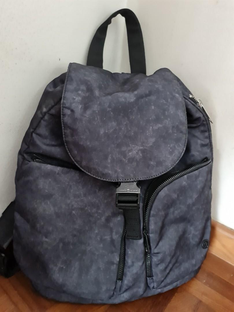 Lululemon Carry Onward Rucksack Backpack Gym Bag Yoga Laptop Pale Pink