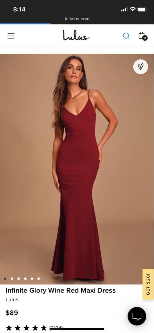 Infinite glory online black maxi dress