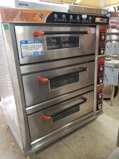luxury 3-layet baking  bakery electric oven w/ 6-tray. 3phase