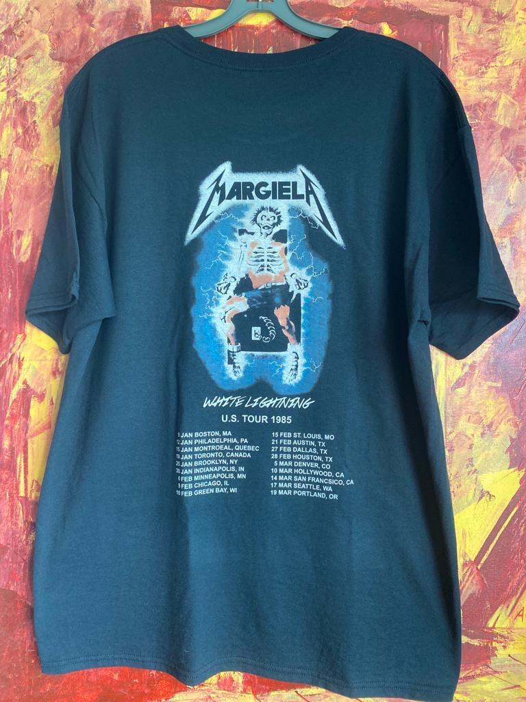 Bleached Goods Margiela Metallica T-Shirt, Men's Fashion, Tops & Sets ...
