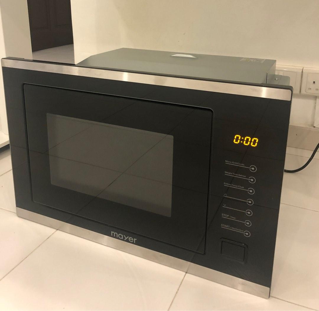 Mayer 38cm builtin microwave oven with grill, TV & Home Appliances, Kitchen Appliances, Ovens