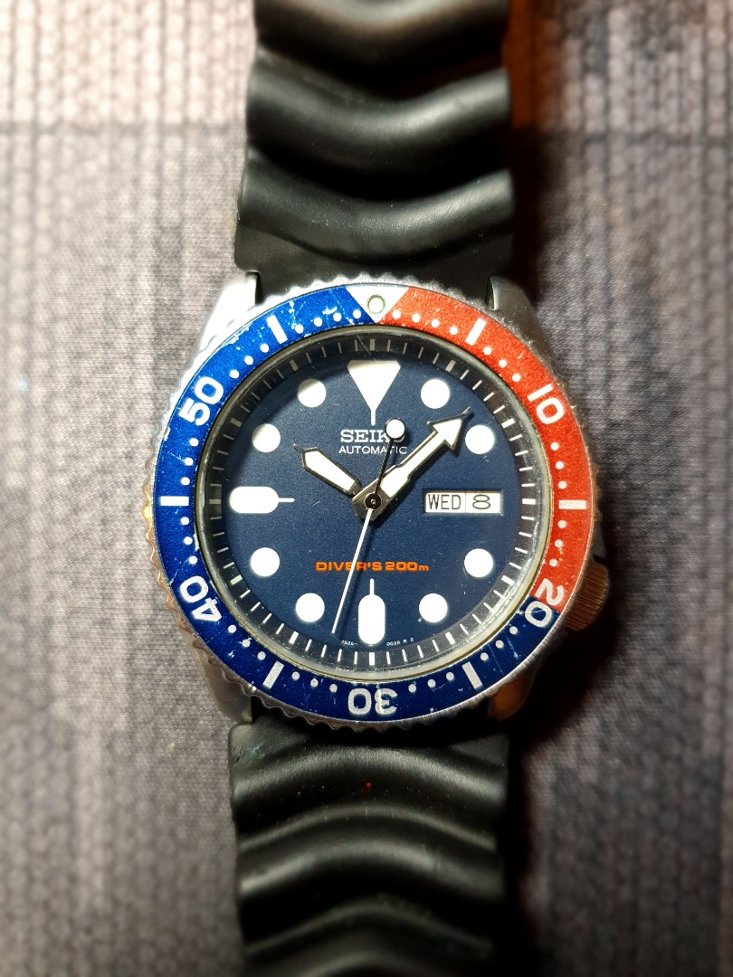 MD031] Seiko SKX009 Pepsi Diver Automatic Watch, Men's Fashion, Watches &  Accessories, Watches on Carousell