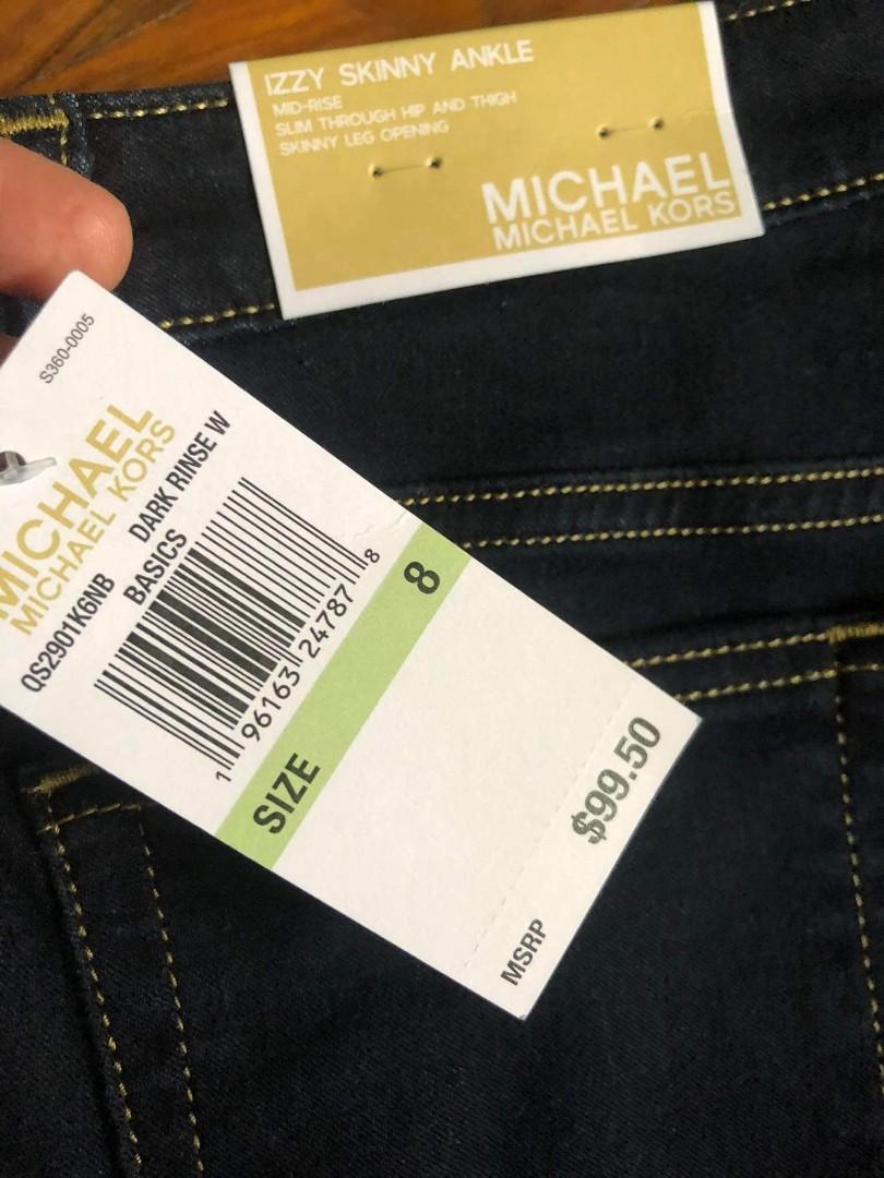 Michael Kors Izzy Skinny Jeans, Women's Fashion, Bottoms, Jeans on Carousell