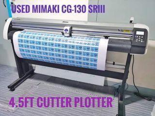 Mimaki CG-130 SRIII 4.5FT CUTTER PLOTTER