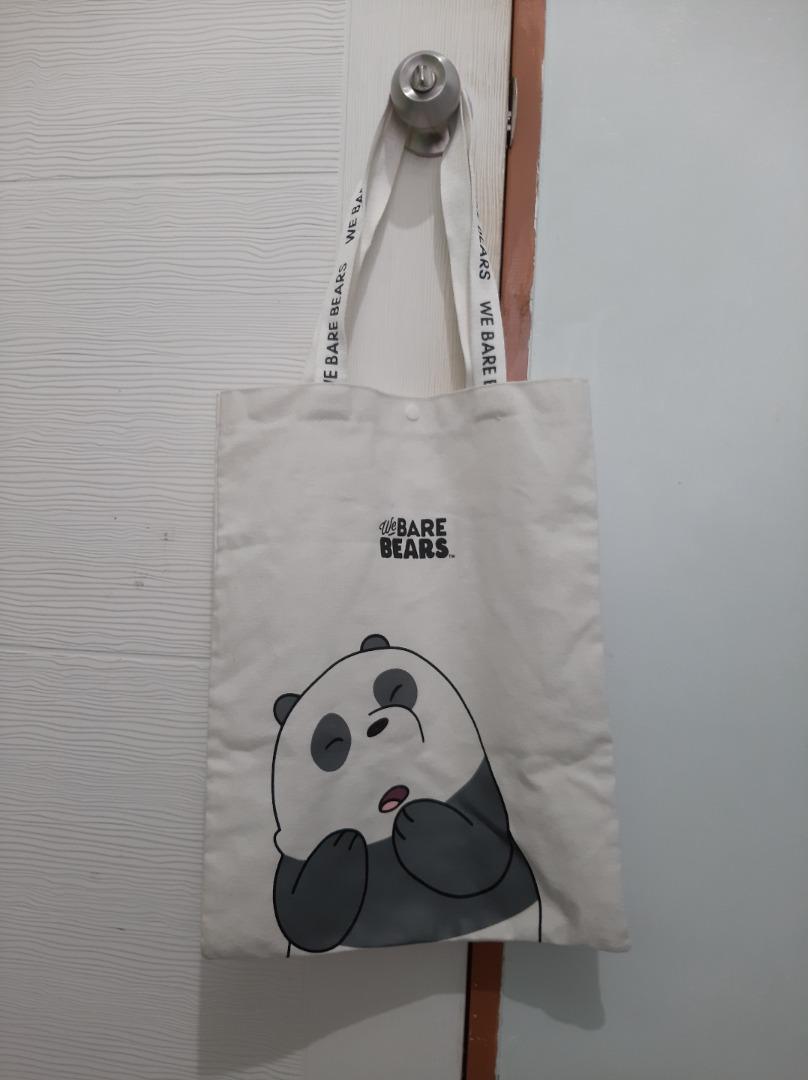 Miniso tote bag we bare bears outlet