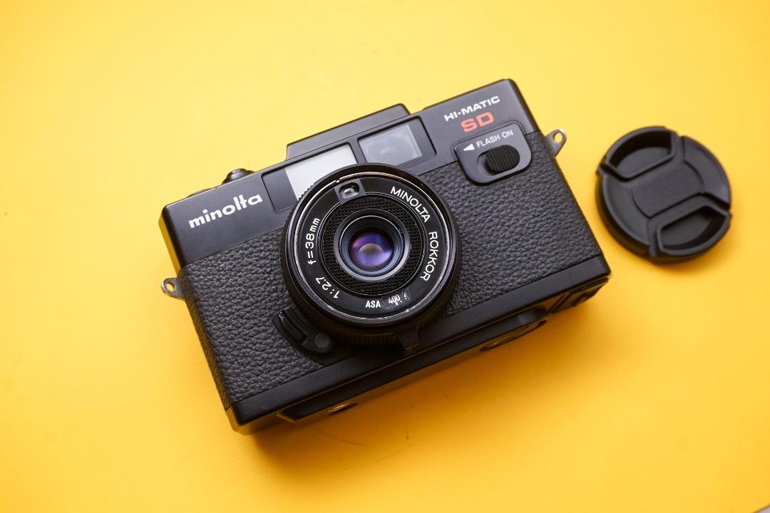 Minolta Himatic SD manual zone focus Point & Shoot film camera