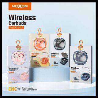 Moxom MX-TW16 Totally Wireless High-Performance Earbuds With Environmental Noise Cancellation