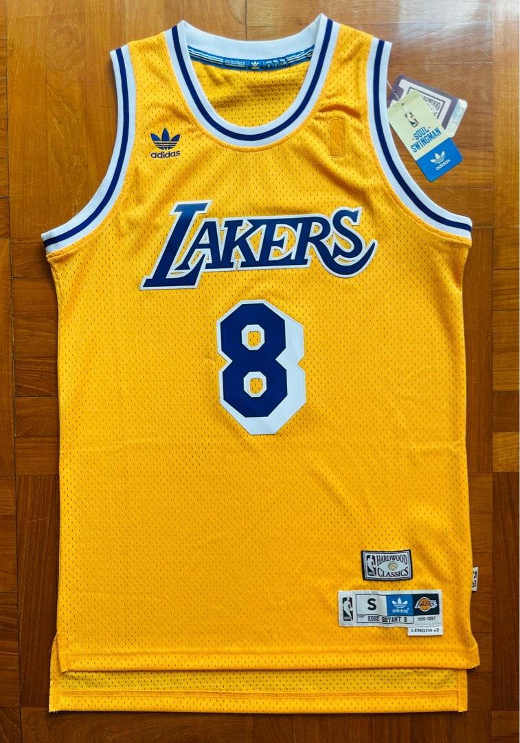 Adidas Swingman Los Angeles Lakers Kobe Bryant HWC Hardwood Classics Jersey  S