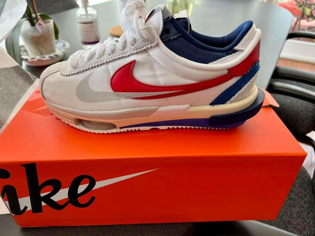 Nike Cortez 4.0 x Sacai, Men's Fashion 