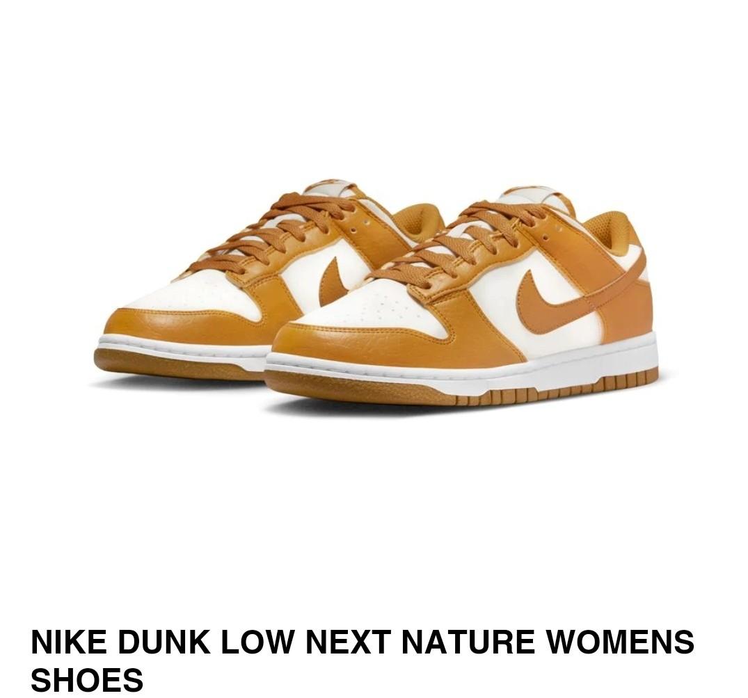 Nike Dunk Low Next Nature Light Curry, Women's Fashion, Footwear, Sneakers on Carousell