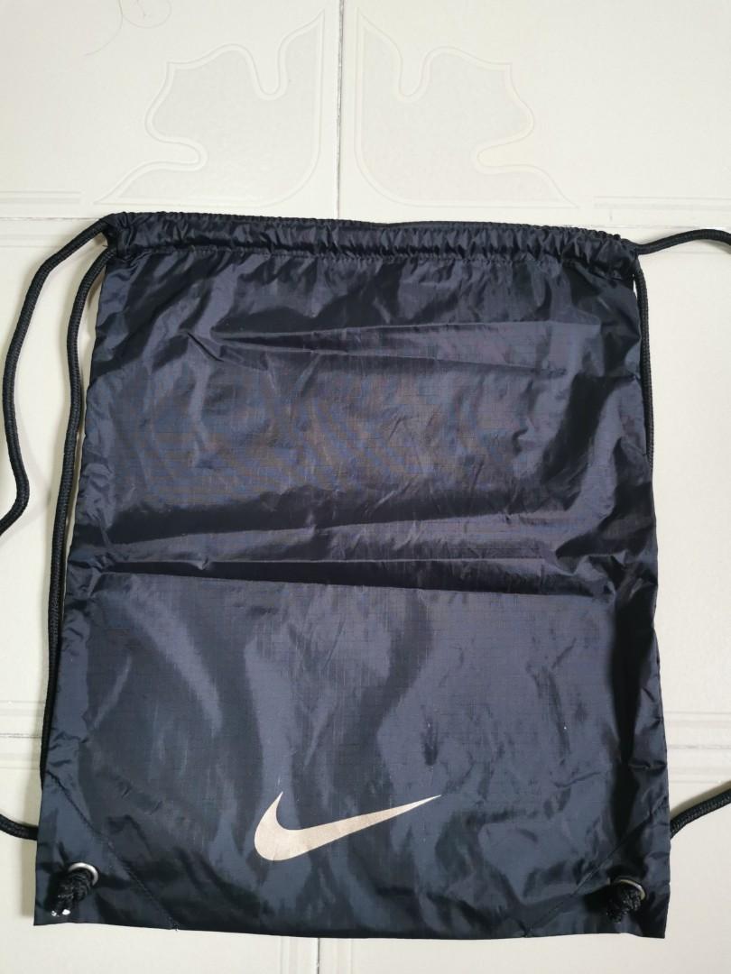 nike football drawstring bag