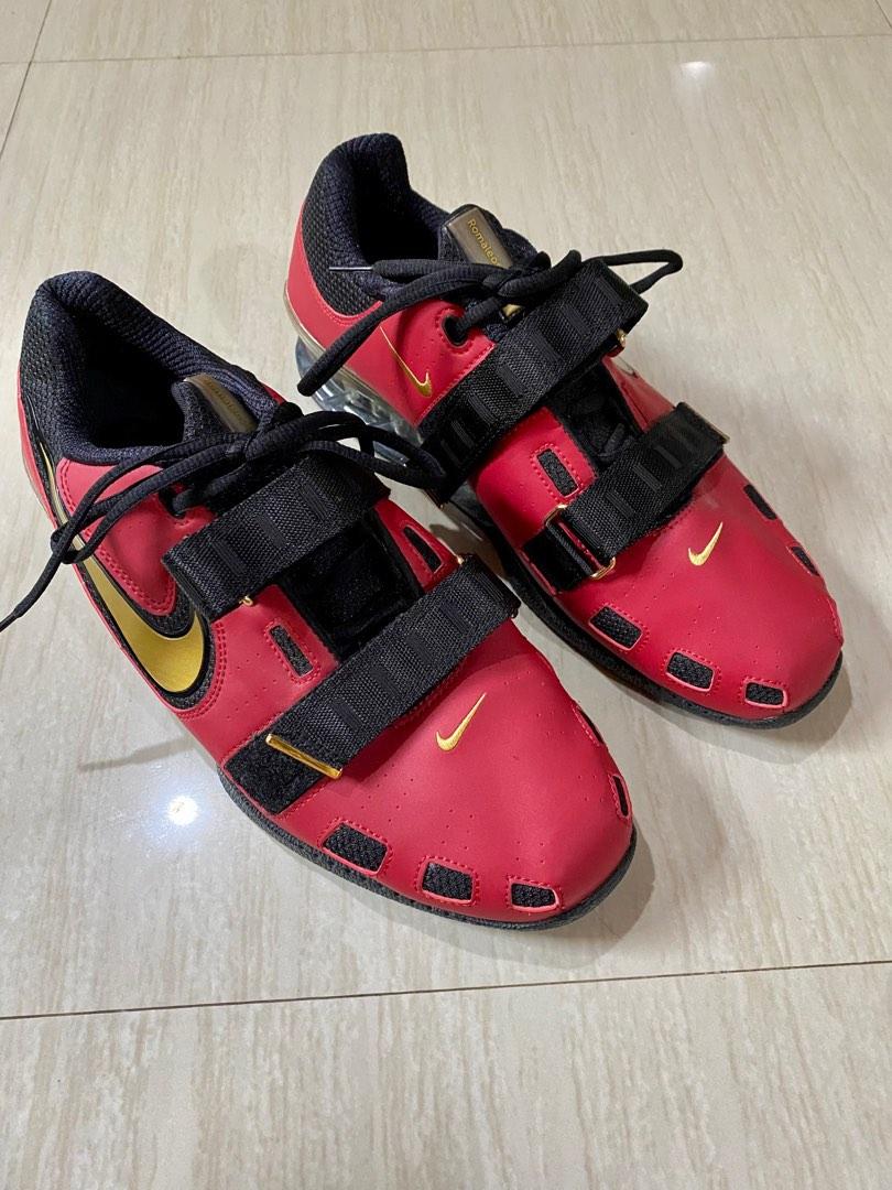 nike romaleos 2 red gold