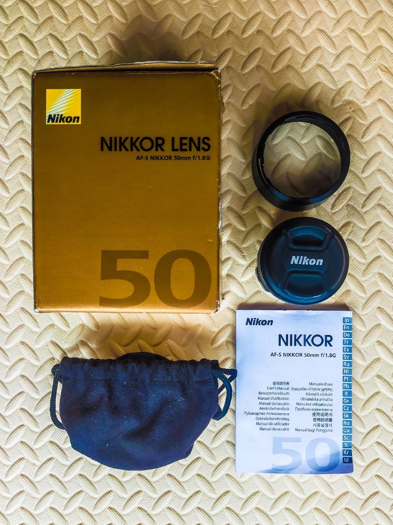 Nikon D5600 1855mm VR Kit & Nikkor AFS 50mm f/1.8G (All Freebies