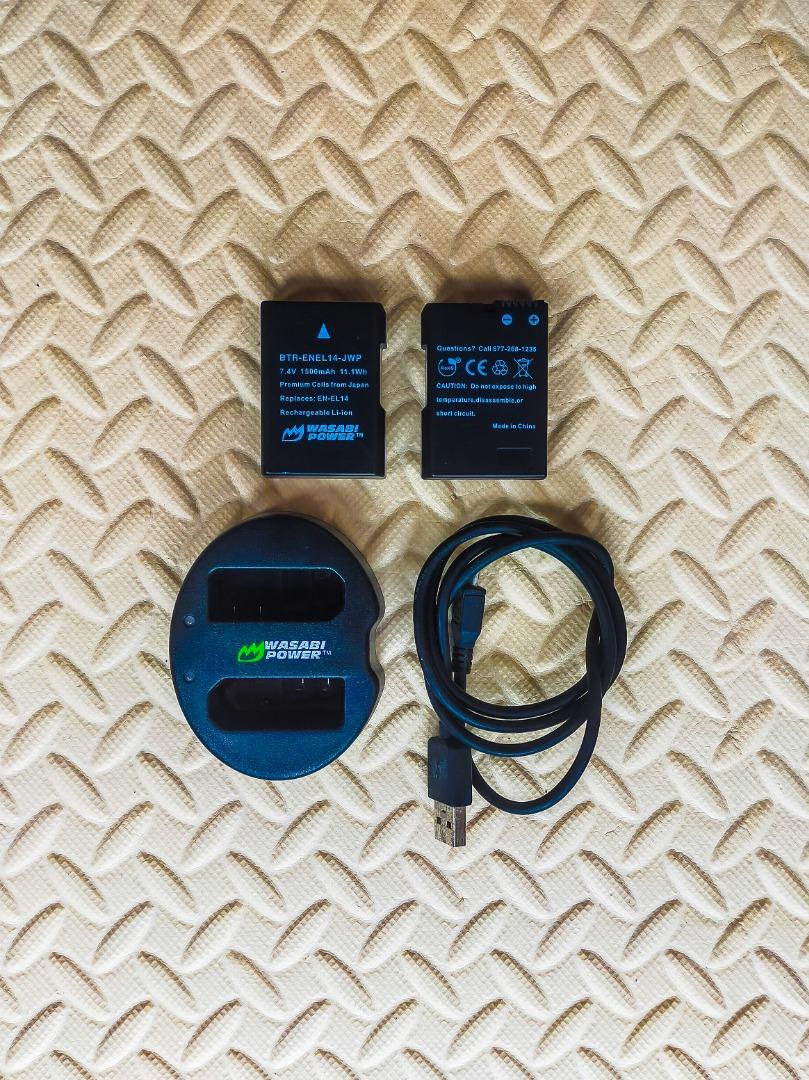 Nikon D5600 1855mm VR Kit & Nikkor AFS 50mm f/1.8G (All Freebies