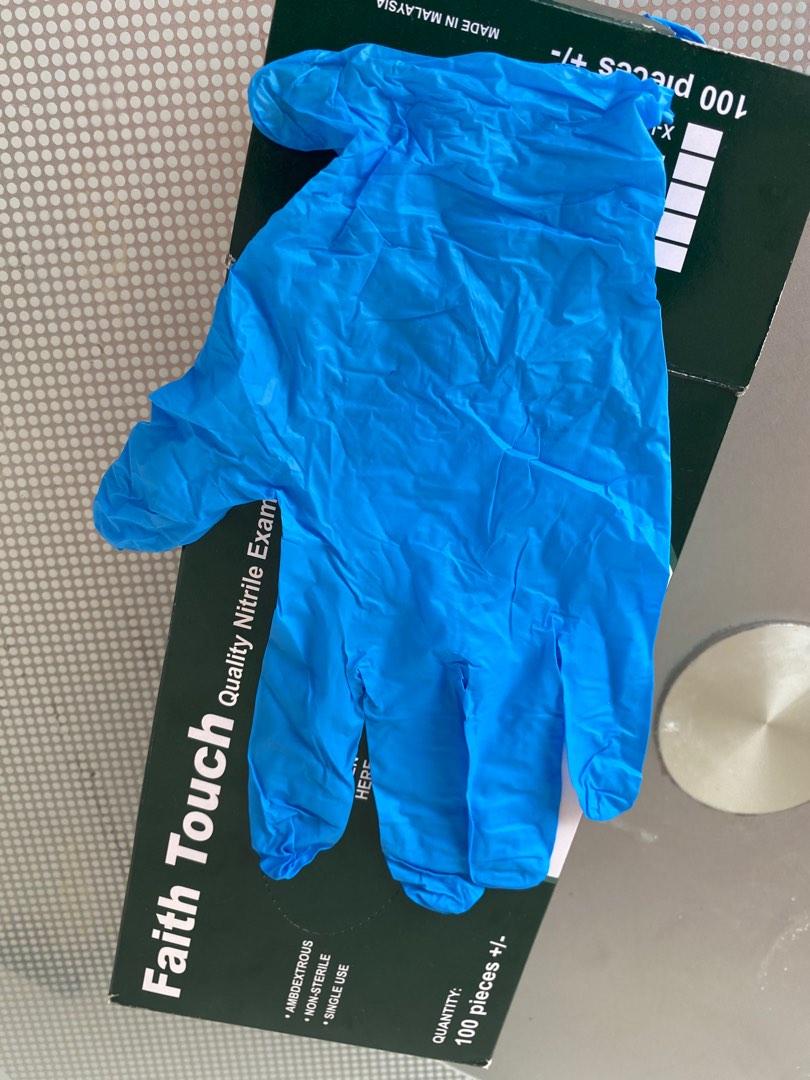 Nitrile Gloves (Faith Touch), Computers & Tech, Parts & Accessories