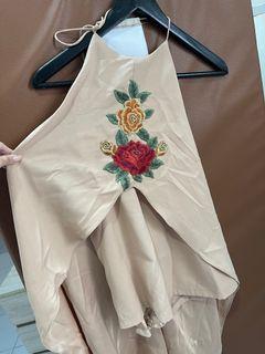 nude top untuk makan cantik