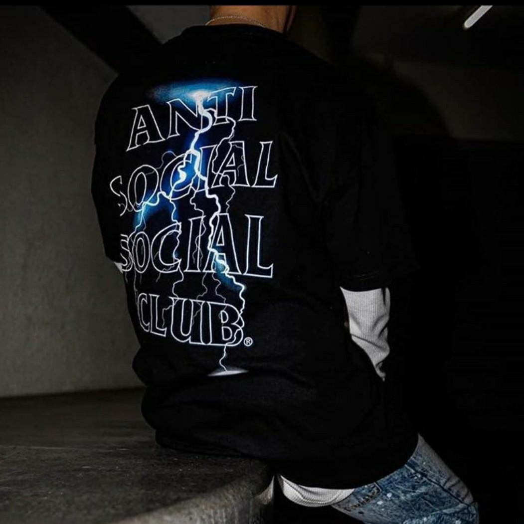 Anti social social store club thunder hoodie