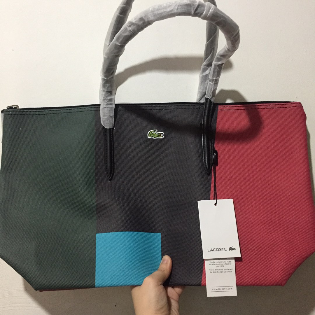 ORIGINAL LACOSTE TOTE BAG, Women's Fashion, Bags & Wallets, Tote Bags on Carousell
