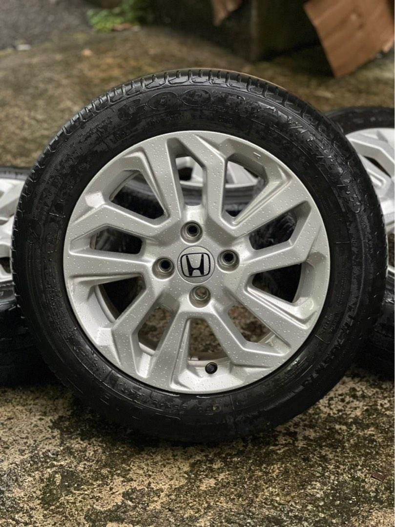 original sports rim honda jazz tyre 70, Auto Accessories on Carousell