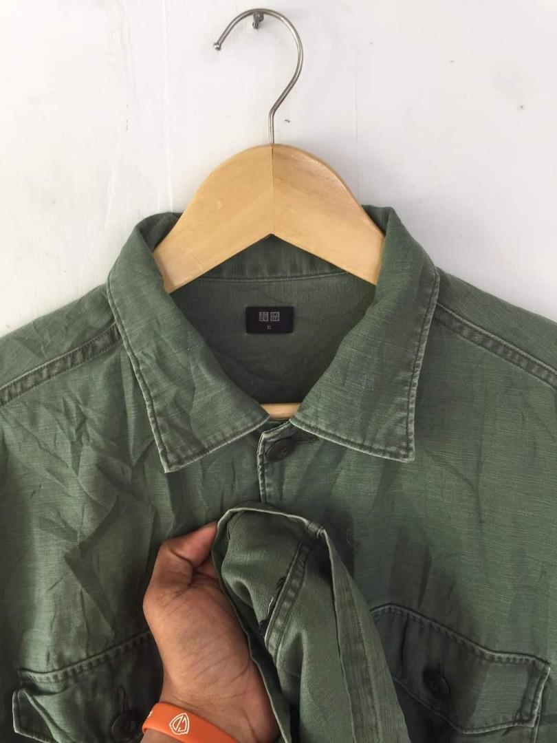 the long haul jacket in washed olive herringbone