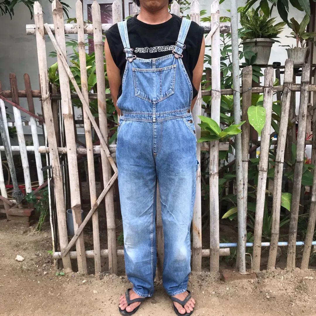 Champion jean overalls top