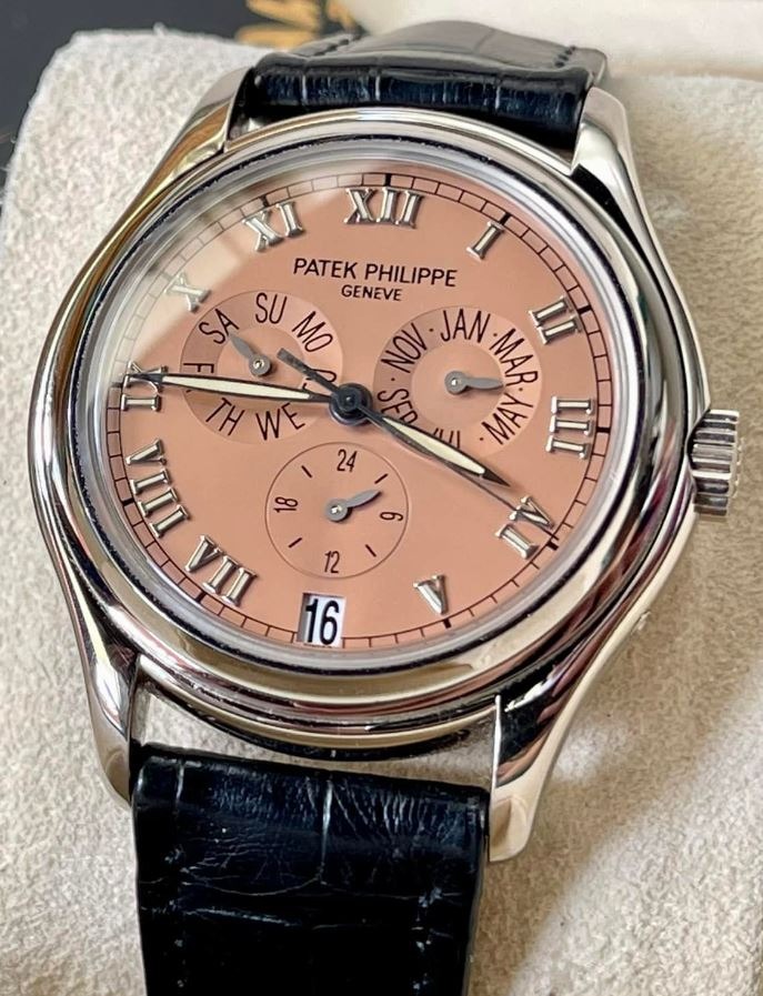 Patek Philippe Annual Calendar 5035G / Whitegold / Full Set!, Luxury