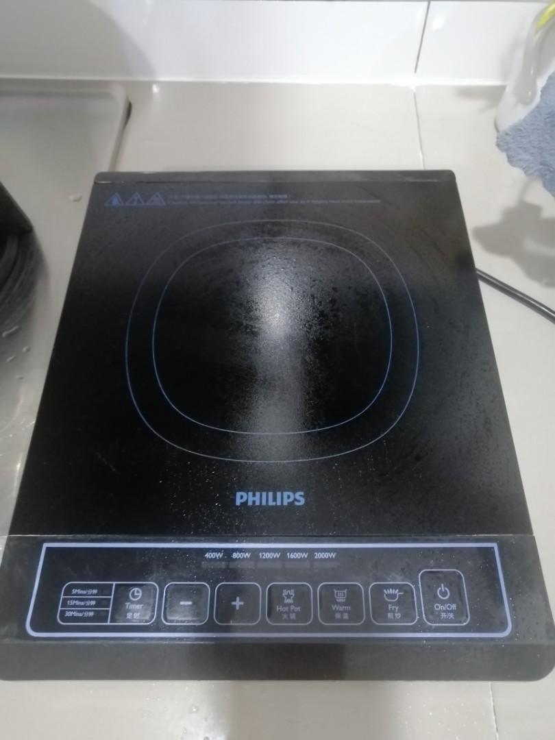 Philips induction cooker, TV & Home Appliances, Kitchen Appliances