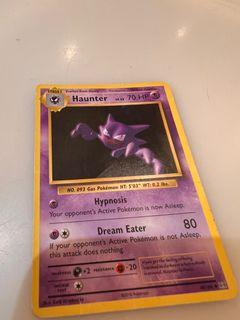 Pokemon Card Old Haunter