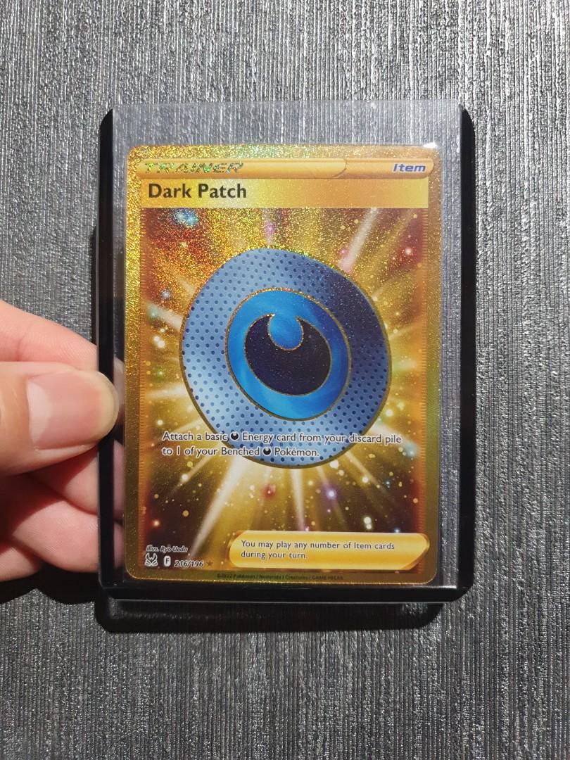 Pokemon TCG Lost Origin Dark Patch Secret Rare Card, Hobbies & Toys, Toys &  Games on Carousell