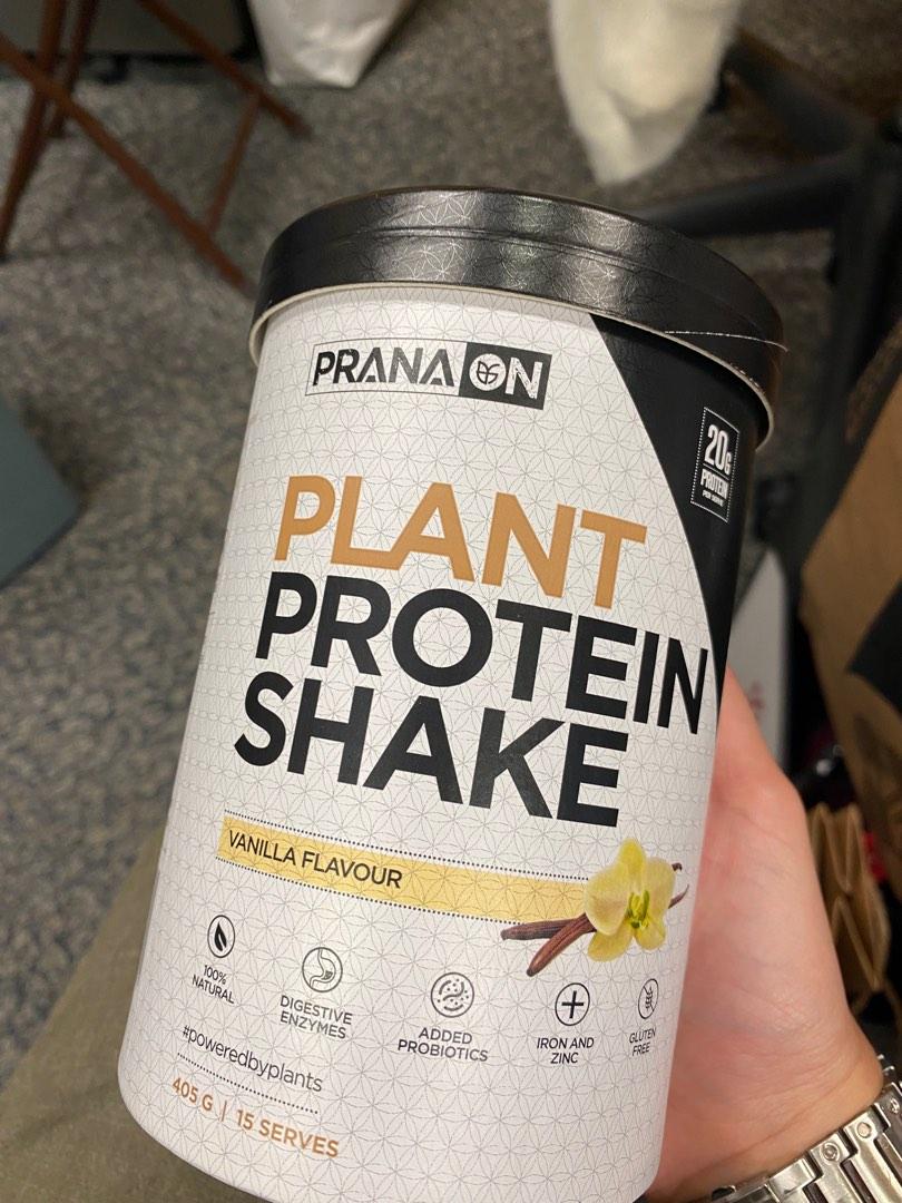 Prana On Plant Protein Shake Vanilla Flavour, 健康及營養食用品, 健康補充品, 健康補充品 健美營養劑 Carousell