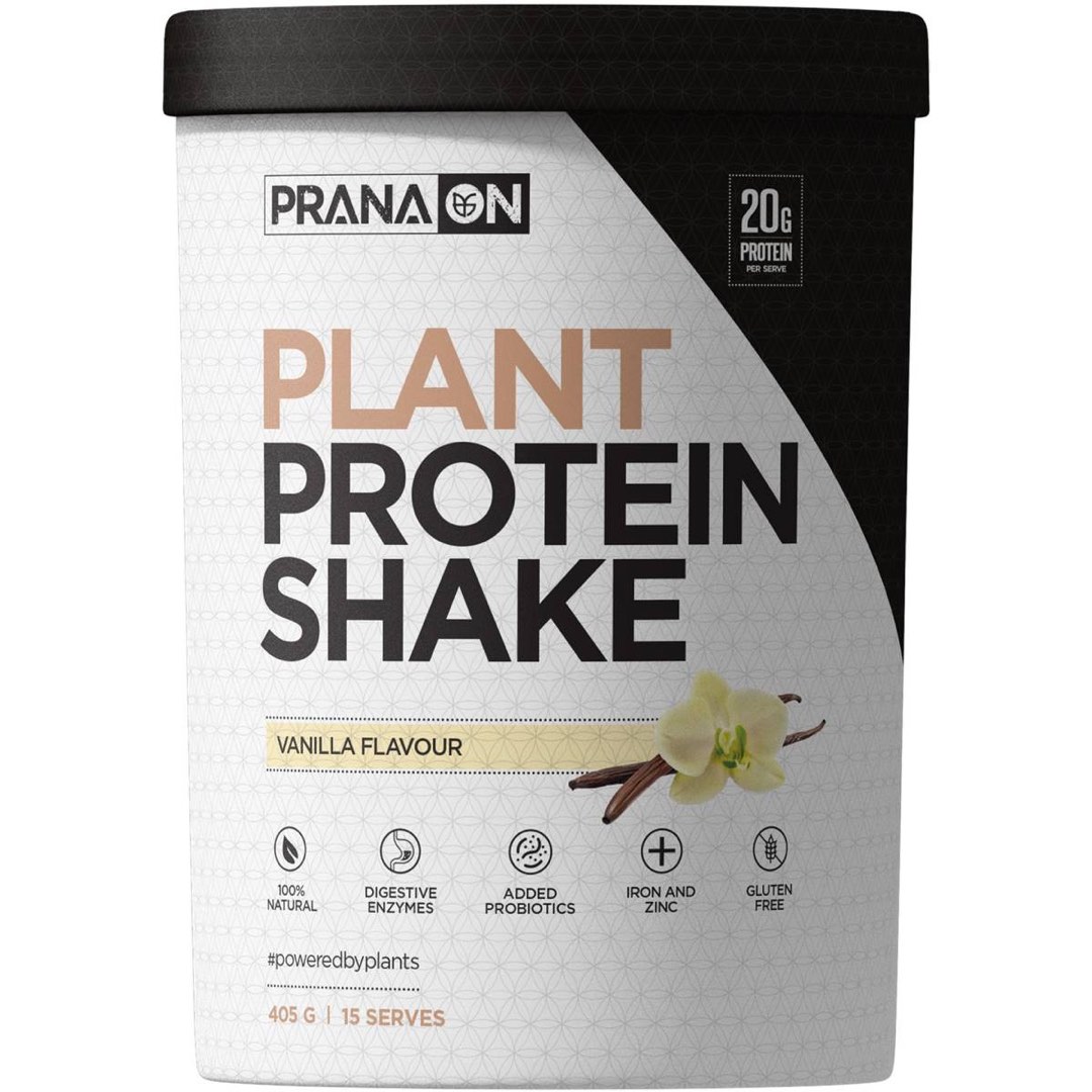 Prana On Plant Protein Shake Vanilla Flavour, 健康及營養食用品, 健康補充品, 健康補充品 健美營養劑 Carousell
