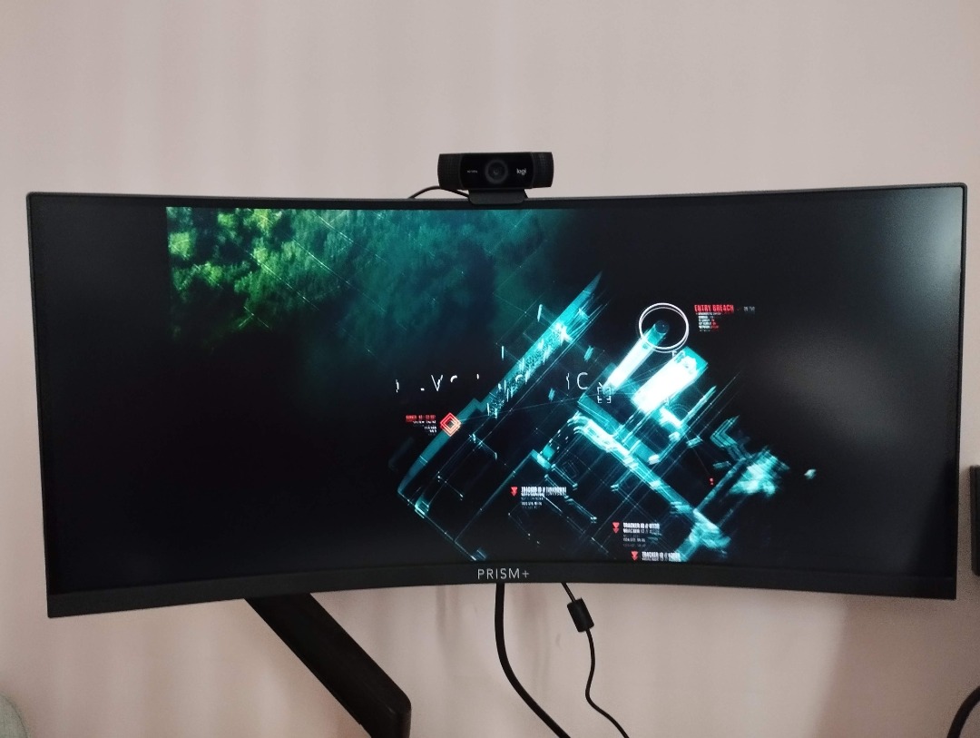 PRISM+ X290 Curved Monitor, Computers & Tech, Parts & Accessories