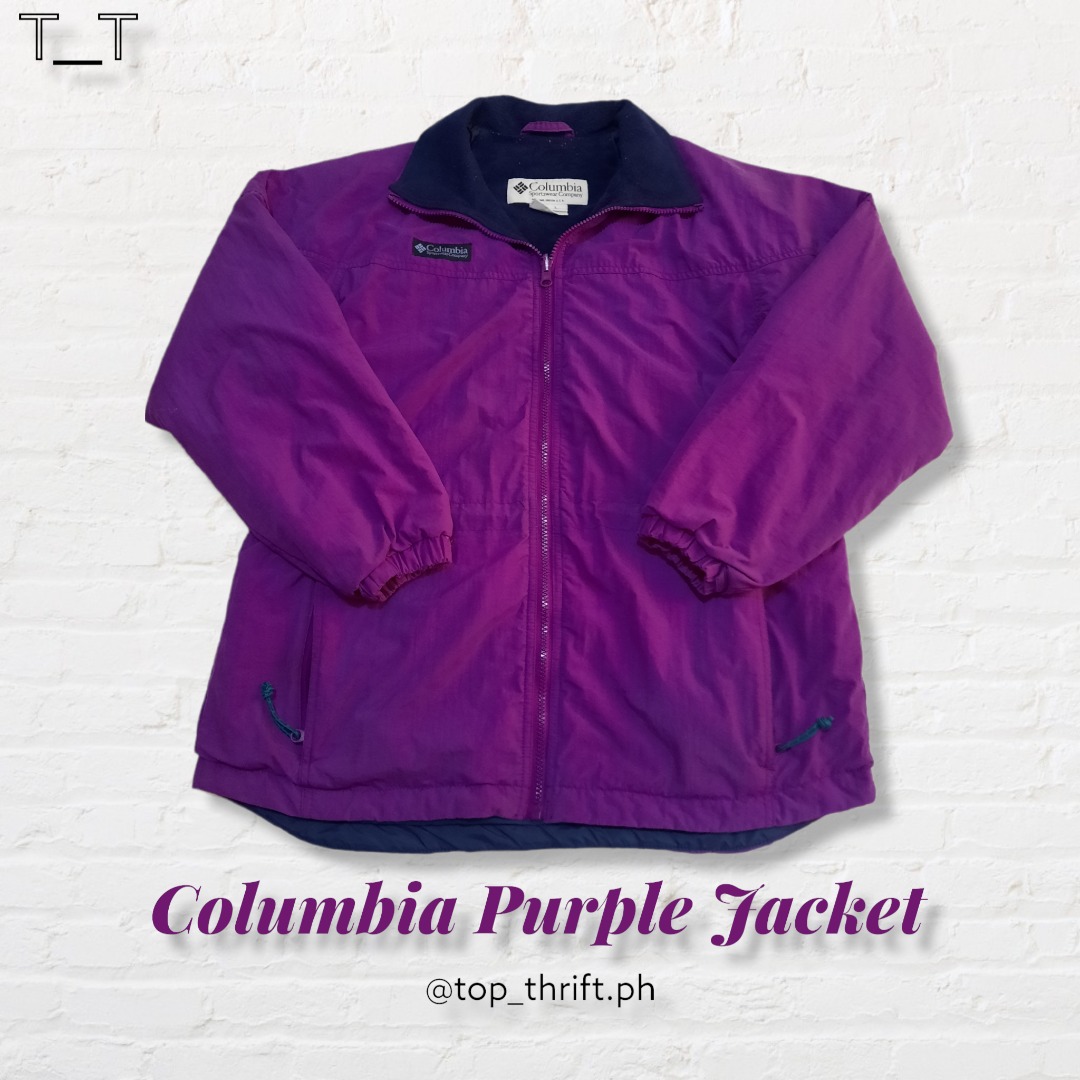 purple columbia jacket, Men's Fashion, Coats, Jackets and Outerwear on ...