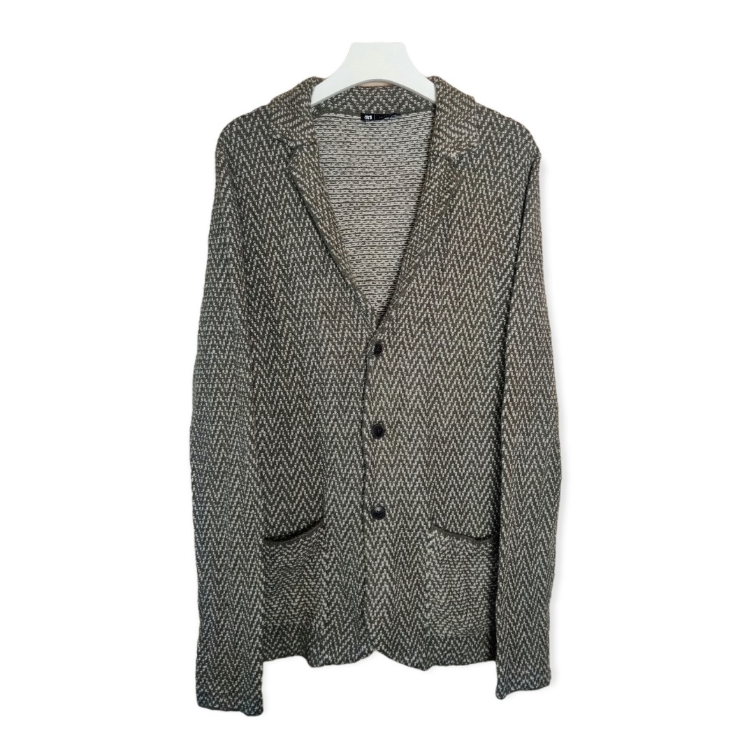(M) PAR SIMONS LE31 Men's Knit Blazer, Men's Fashion, Coats, Jackets ...