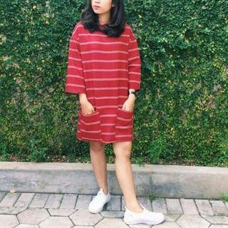 Red Kimono Dress