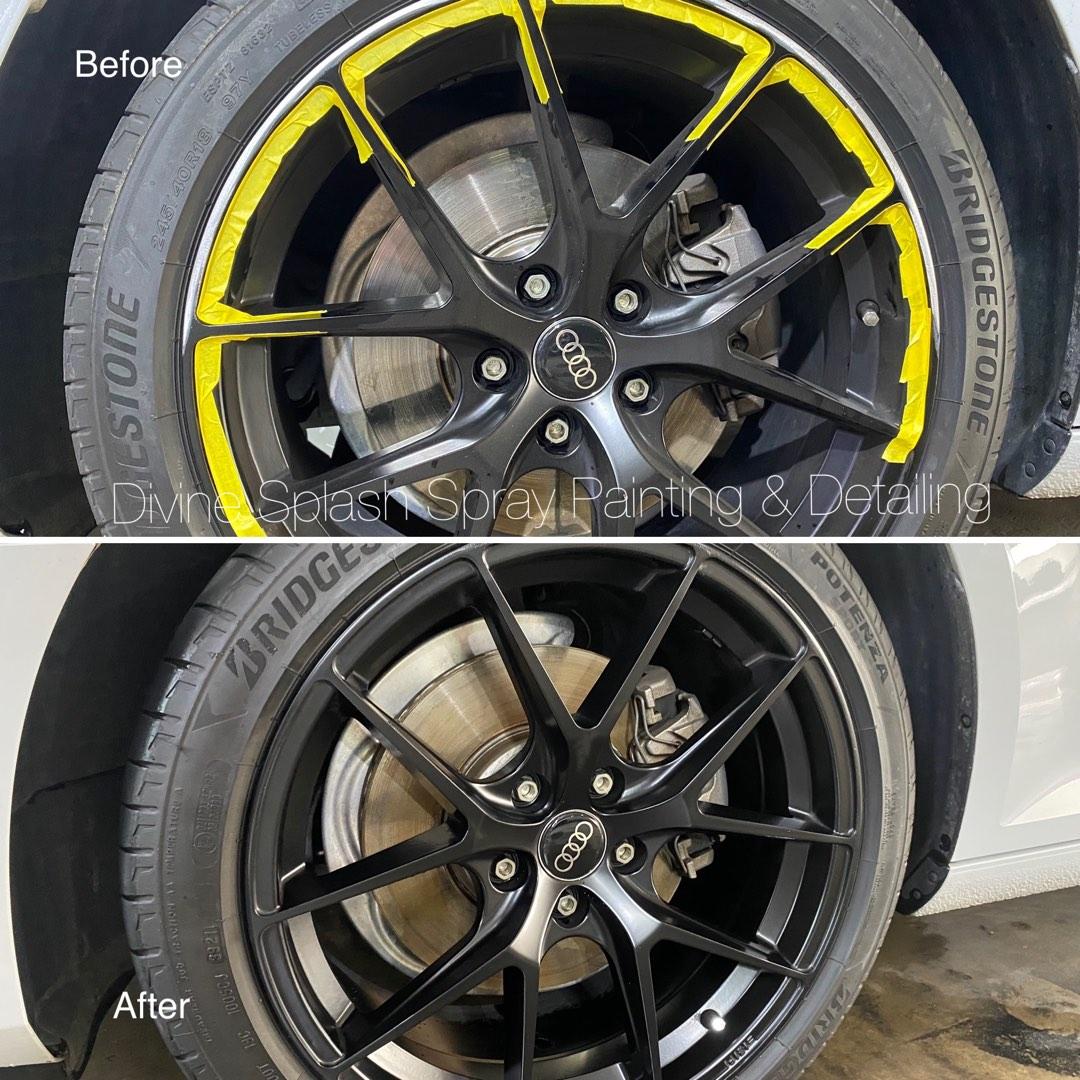 Rim restoration & spray painting, Car Accessories, Tyres & Rims on