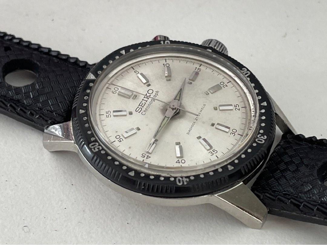 Seiko Vintage 45899 Tokyo Games 5719 mono pusher chronograph, Luxury,  Watches on Carousell