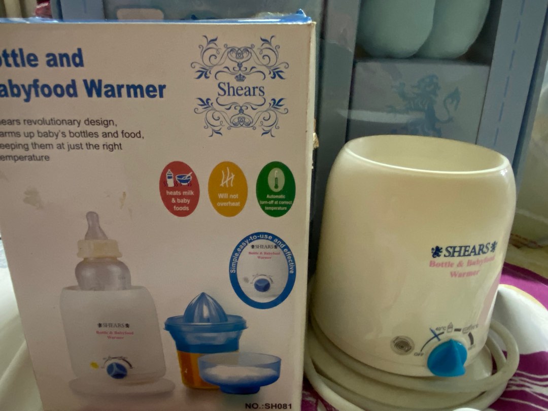Shears Bottle and babyfood warmer, Babies & Kids, Nursing & Feeding