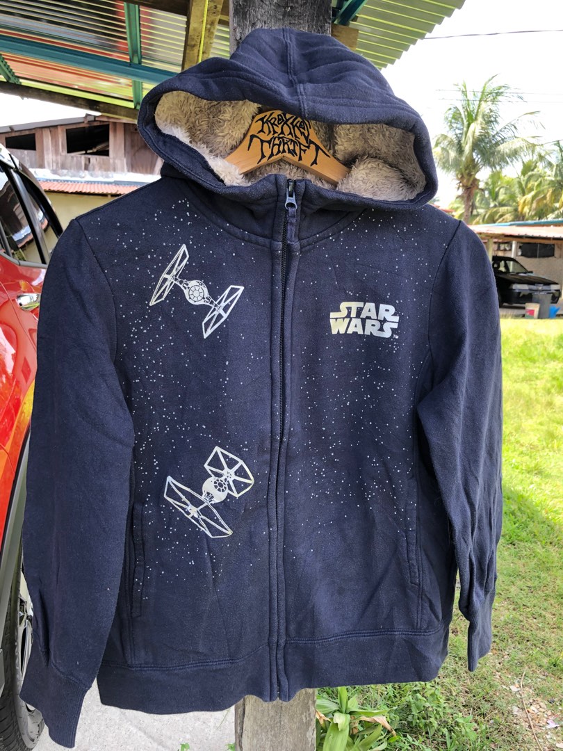 Star wars zip up hoodie mens on sale