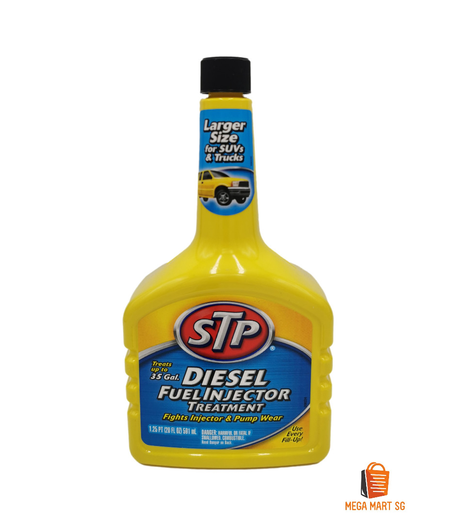 STP Diesel Fuel Injector Treatment 20 Fl Oz (591ml), Car Accessories