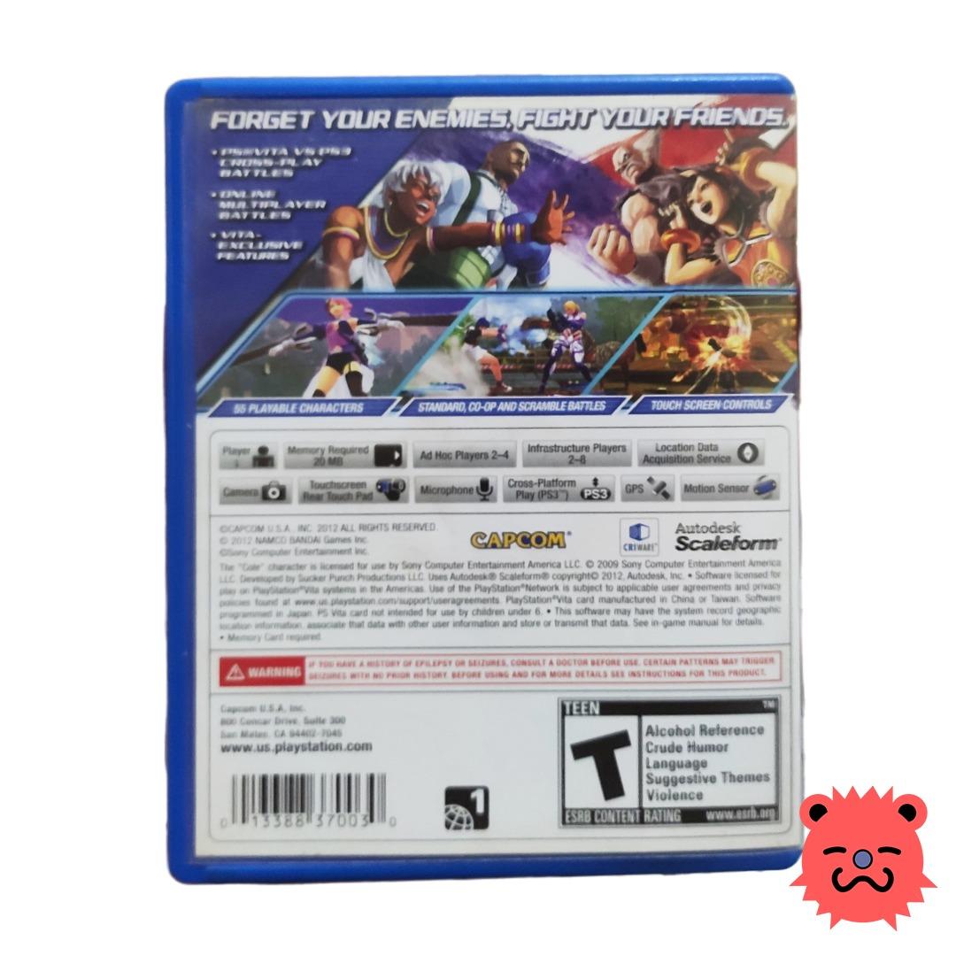 Street Fighter X Tekken Video Game For Ps Vita | Ps Vita Games | Us  English, Video Gaming, Video Games, Playstation On Carousell