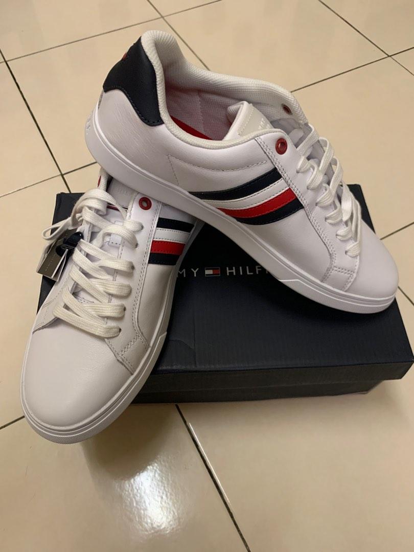 Tommy Hilfiger New Shoe Sneakers for Men Retro Mix Stripe Cupsole