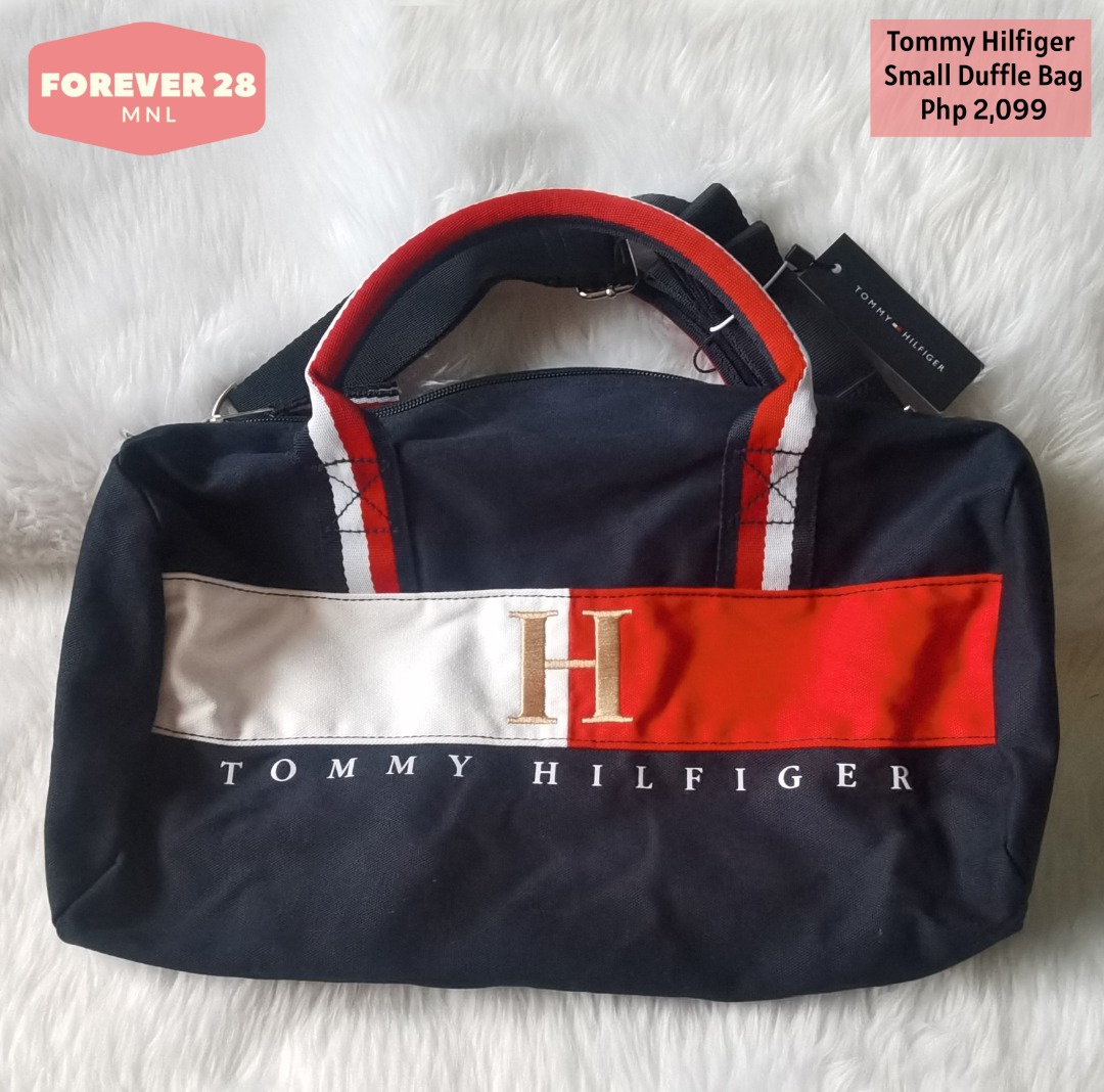 Tommy Hilfiger Small Duffle Bag, Women's Fashion, Bags & Wallets, Beach Bags on Carousell